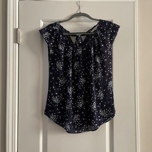 Lauren Conrad Pattern Blouse